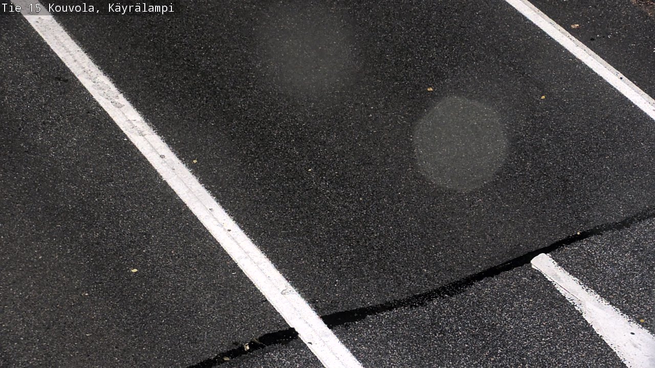 Weather Camera Image Väg 15 Kouvola, Käyrälampi, Kouvola, Kymenlaakso