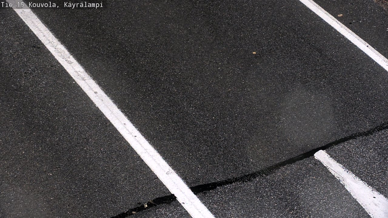 Weather Camera Image Väg 15 Kouvola, Käyrälampi, Kouvola, Kymenlaakso