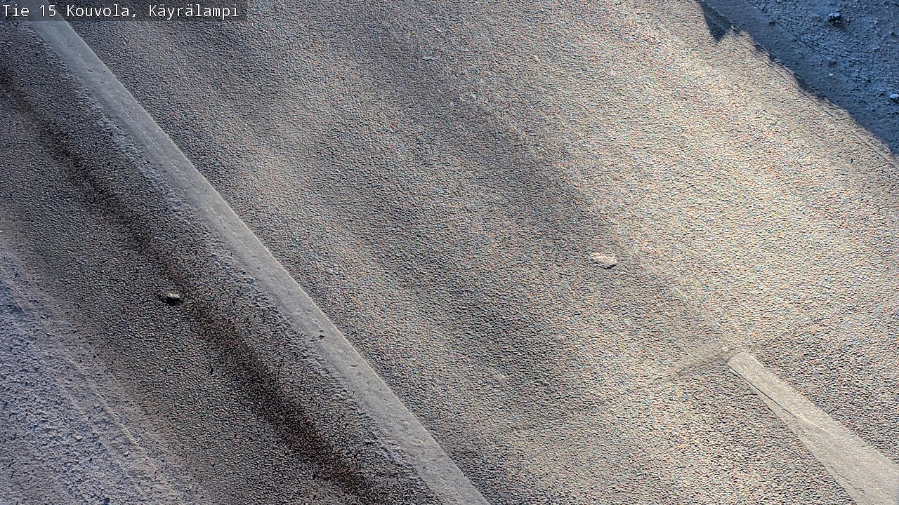 Weather Camera Image Road 15 Kouvola, Käyrälampi, Kouvola, Kymenlaakso