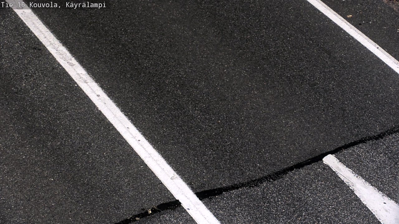 Weather Camera Image Väg 15 Kouvola, Käyrälampi, Kouvola, Kymenlaakso