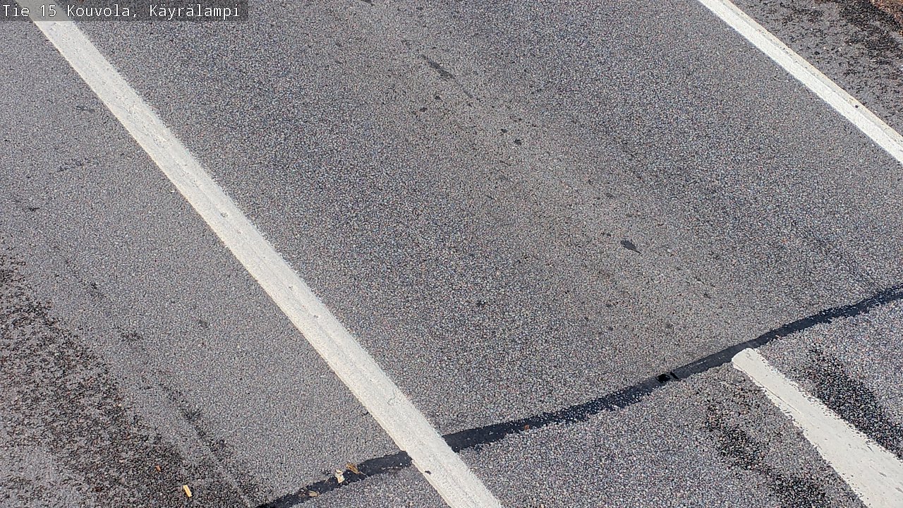Weather Camera Image Road 15 Kouvola, Käyrälampi, Kouvola, Kymenlaakso