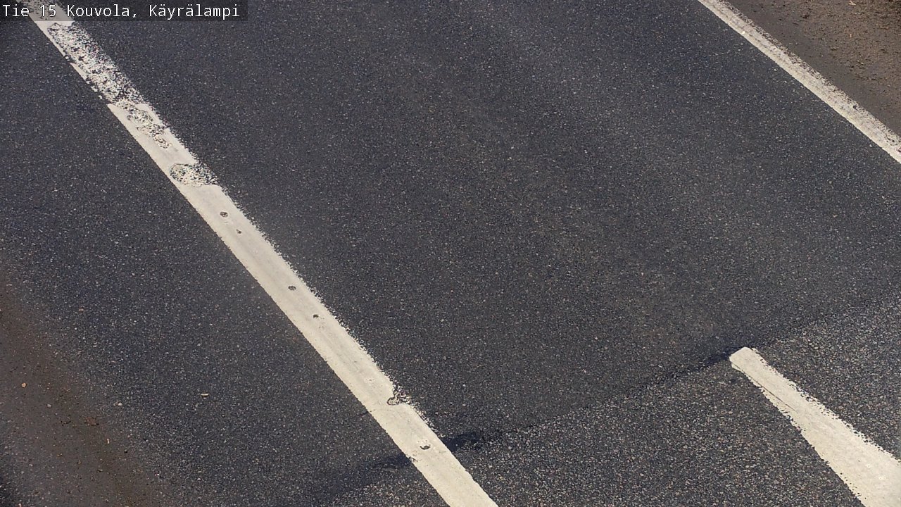Weather Camera Image Road 15 Kouvola, Käyrälampi, Kouvola, Kymenlaakso