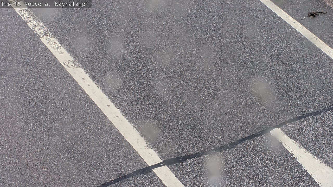 Weather Camera Image Road 15 Kouvola, Käyrälampi, Kouvola, Kymenlaakso
