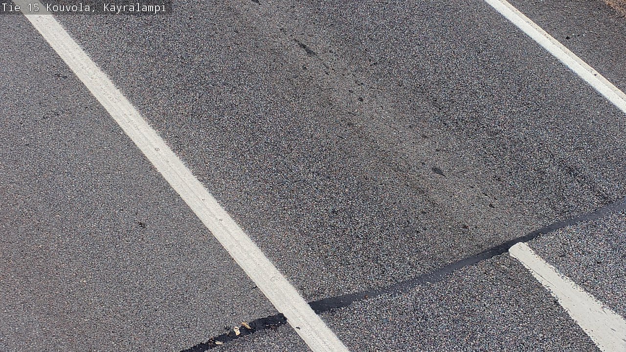 Weather Camera Image Road 15 Kouvola, Käyrälampi, Kouvola, Kymenlaakso