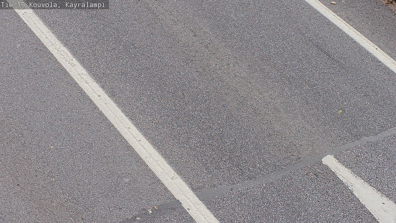 Weather Camera Image Road 15 Kouvola, Käyrälampi, Kouvola, Kymenlaakso