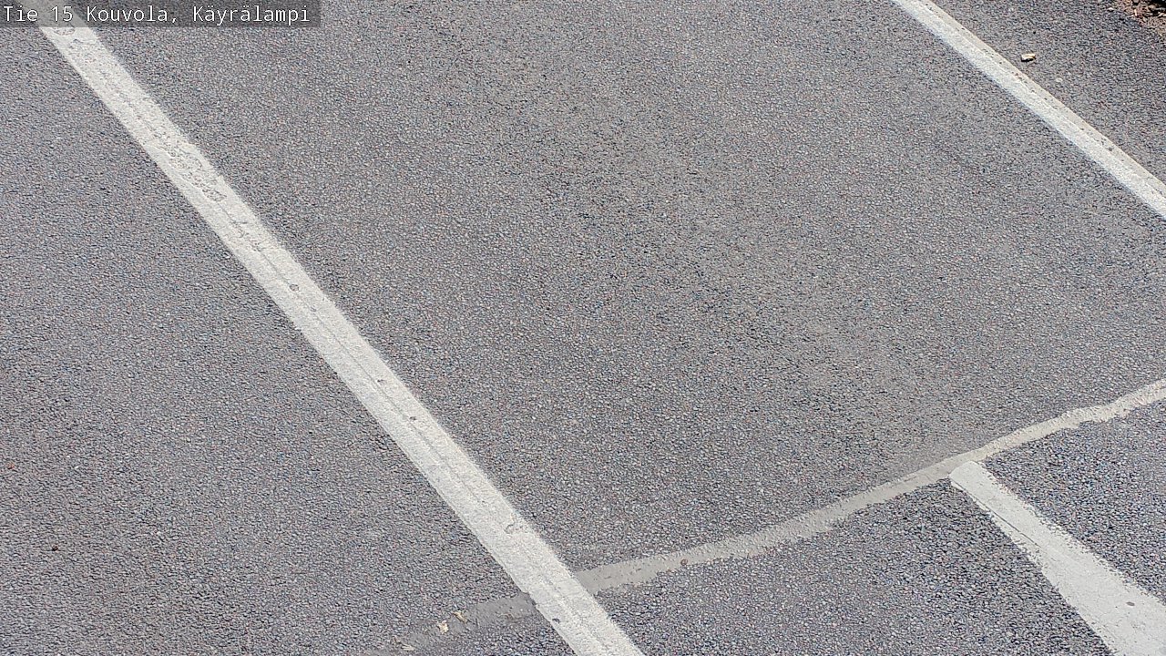 Weather Camera Image Road 15 Kouvola, Käyrälampi, Kouvola, Kymenlaakso