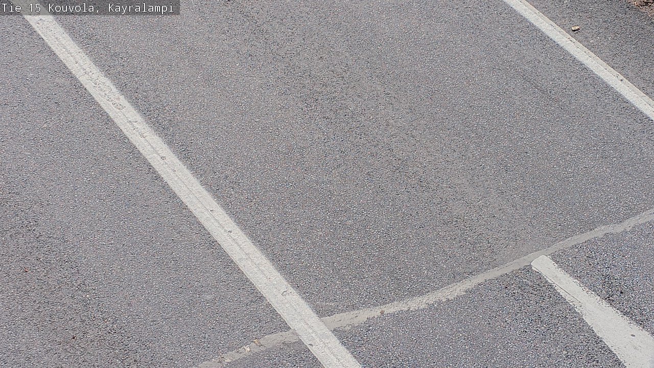 Weather Camera Image Road 15 Kouvola, Käyrälampi, Kouvola, Kymenlaakso