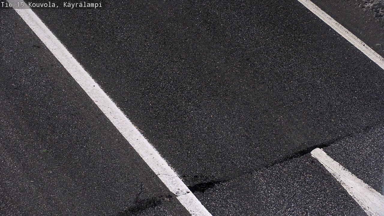 Weather Camera Image Väg 15 Kouvola, Käyrälampi, Kouvola, Kymenlaakso