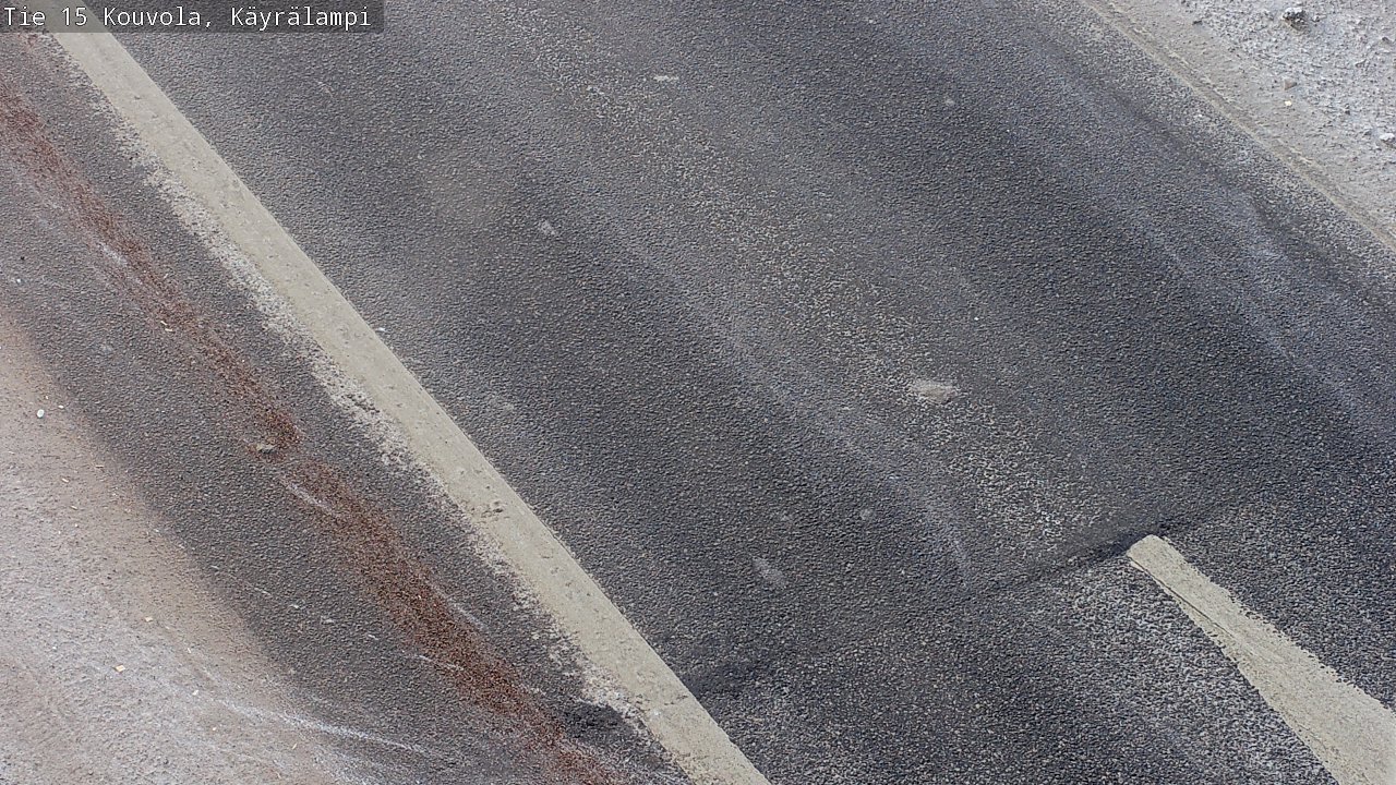 Weather Camera Image Road 15 Kouvola, Käyrälampi, Kouvola, Kymenlaakso