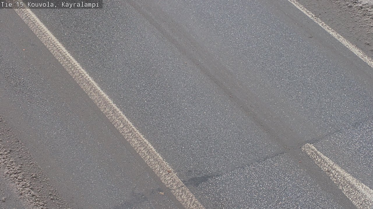 Weather Camera Image Väg 15 Kouvola, Käyrälampi, Kouvola, Kymenlaakso