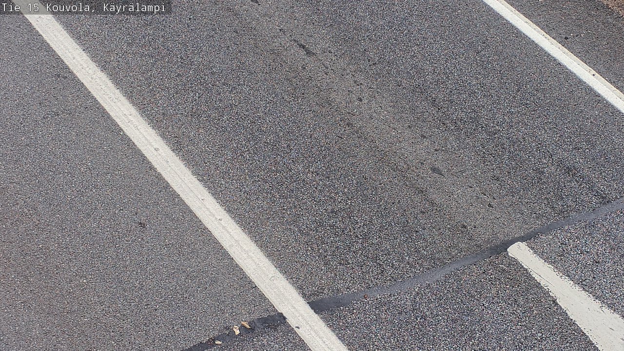 Weather Camera Image Road 15 Kouvola, Käyrälampi, Kouvola, Kymenlaakso