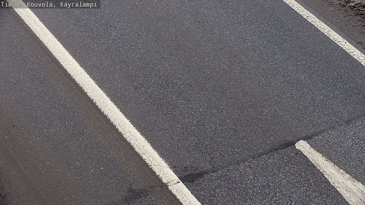 Weather Camera Image Väg 15 Kouvola, Käyrälampi, Kouvola, Kymenlaakso