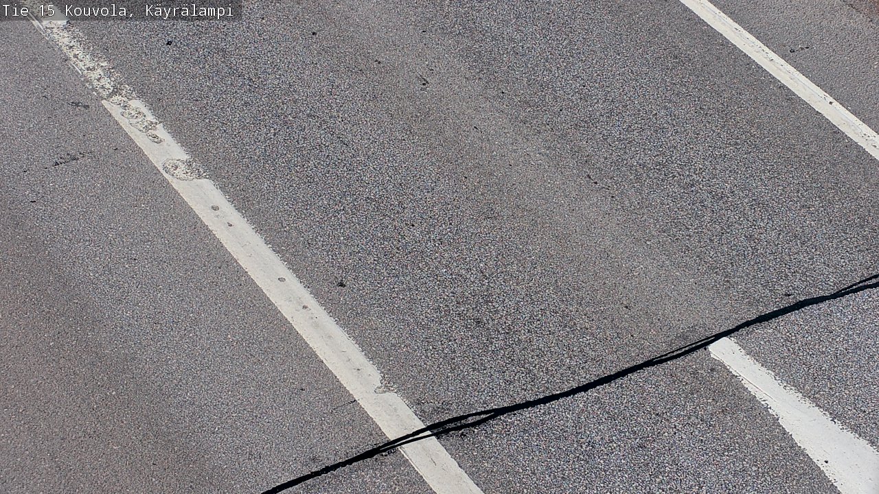 Weather Camera Image Road 15 Kouvola, Käyrälampi, Kouvola, Kymenlaakso