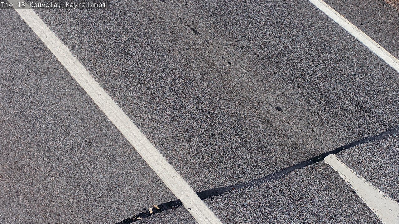 Weather Camera Image Road 15 Kouvola, Käyrälampi, Kouvola, Kymenlaakso