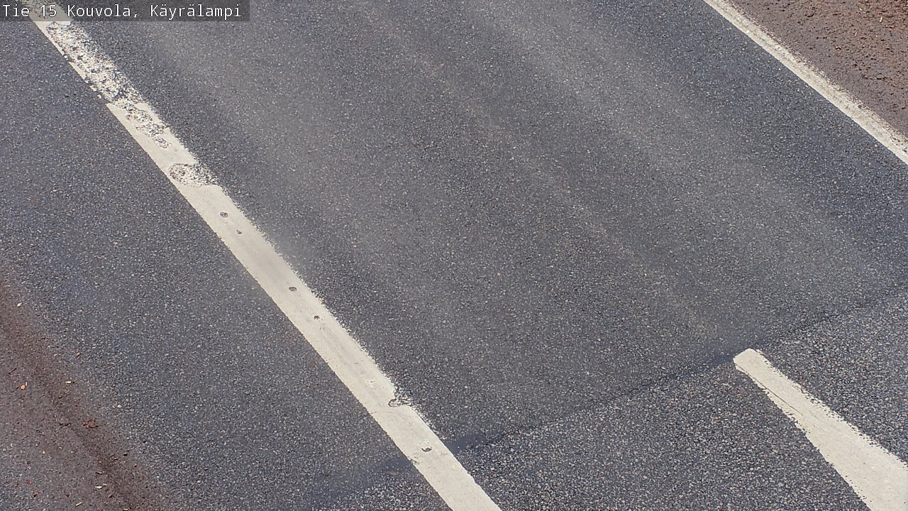 Weather Camera Image Väg 15 Kouvola, Käyrälampi, Kouvola, Kymenlaakso