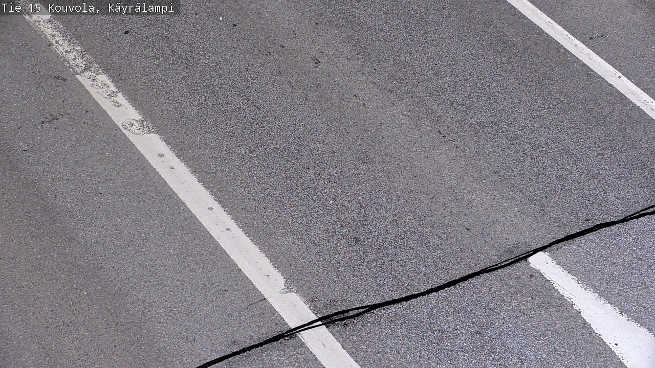Weather Camera Image Väg 15 Kouvola, Käyrälampi, Kouvola, Kymenlaakso