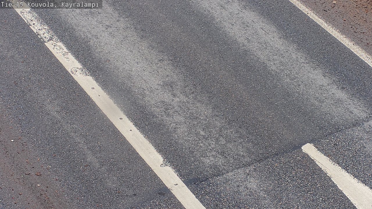 Weather Camera Image Väg 15 Kouvola, Käyrälampi, Kouvola, Kymenlaakso