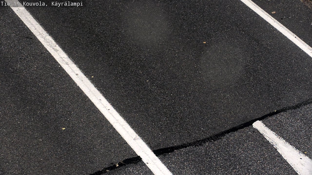 Weather Camera Image Väg 15 Kouvola, Käyrälampi, Kouvola, Kymenlaakso