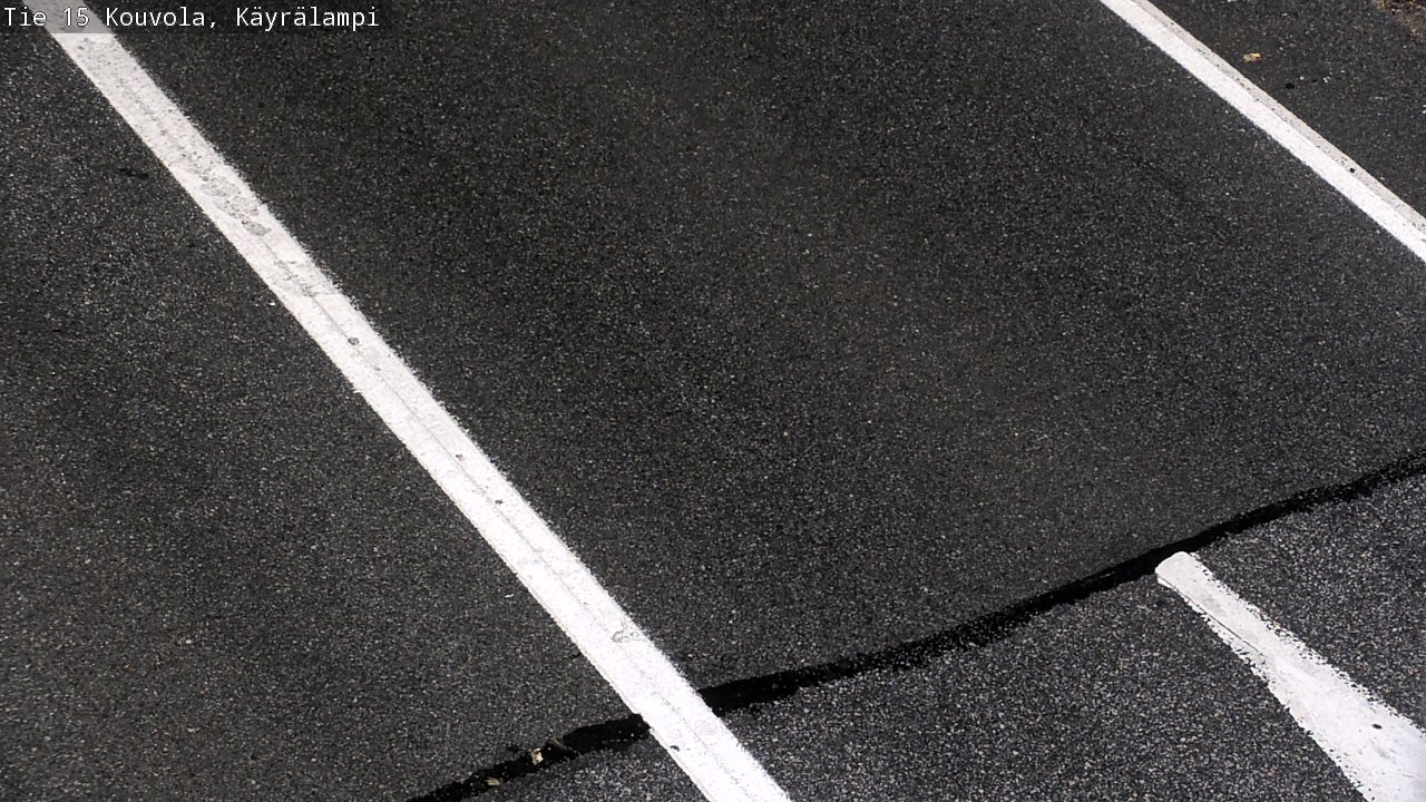 Weather Camera Image Väg 15 Kouvola, Käyrälampi, Kouvola, Kymenlaakso