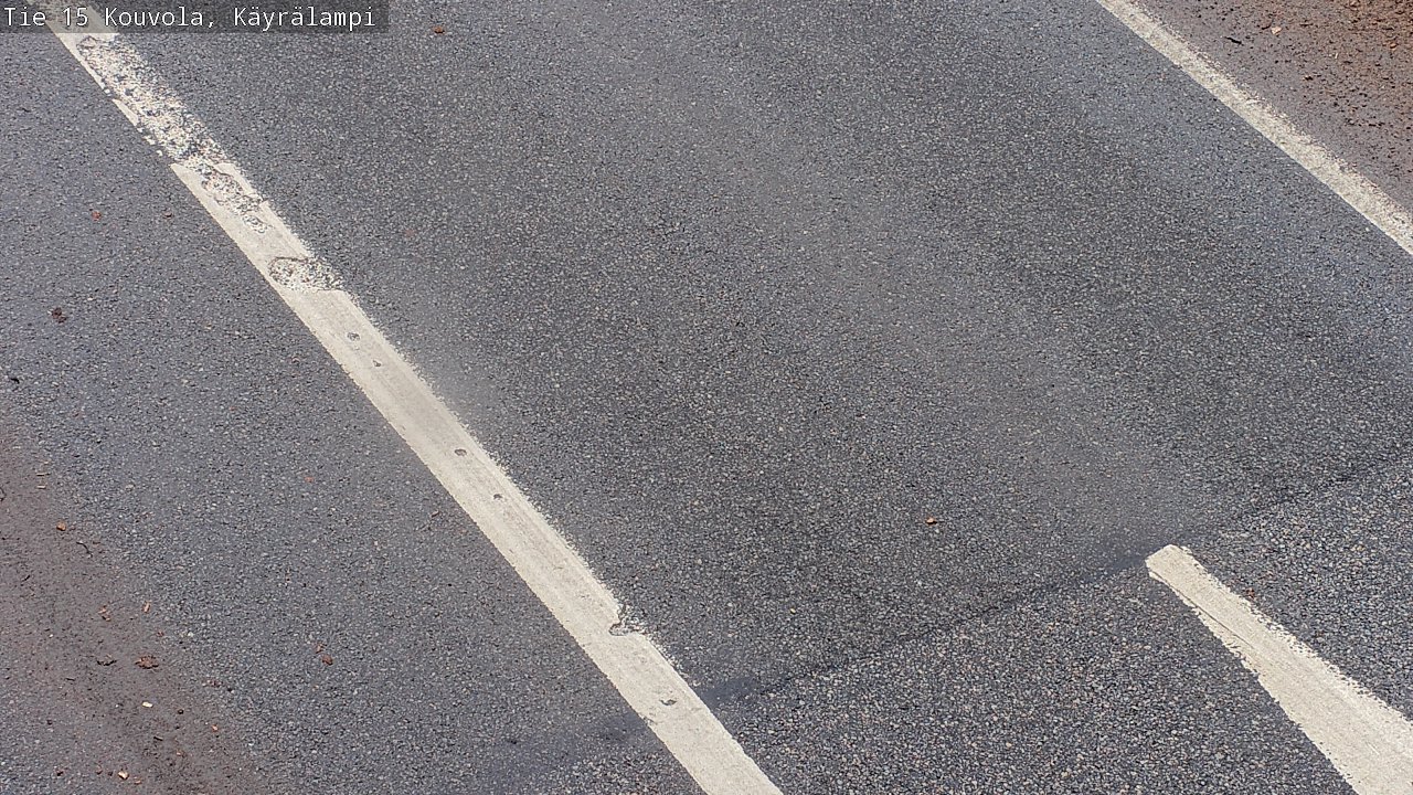 Weather Camera Image Väg 15 Kouvola, Käyrälampi, Kouvola, Kymenlaakso