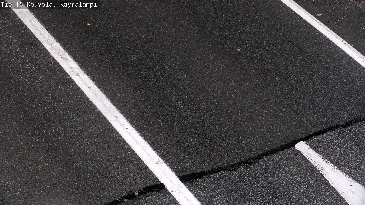 Weather Camera Image Väg 15 Kouvola, Käyrälampi, Kouvola, Kymenlaakso
