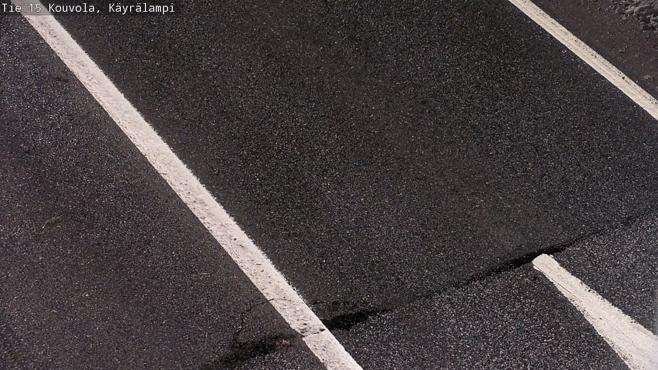 Weather Camera Image Väg 15 Kouvola, Käyrälampi, Kouvola, Kymenlaakso