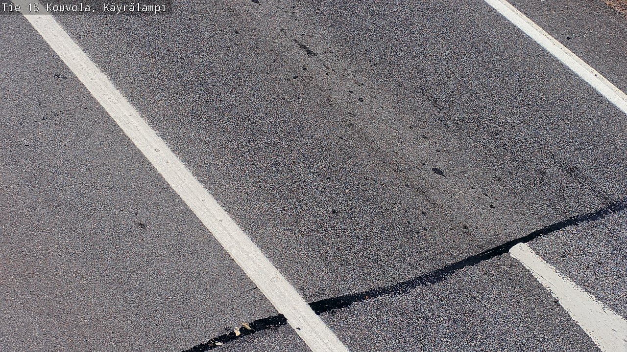 Weather Camera Image Road 15 Kouvola, Käyrälampi, Kouvola, Kymenlaakso