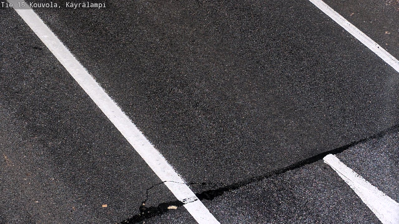 Weather Camera Image Väg 15 Kouvola, Käyrälampi, Kouvola, Kymenlaakso
