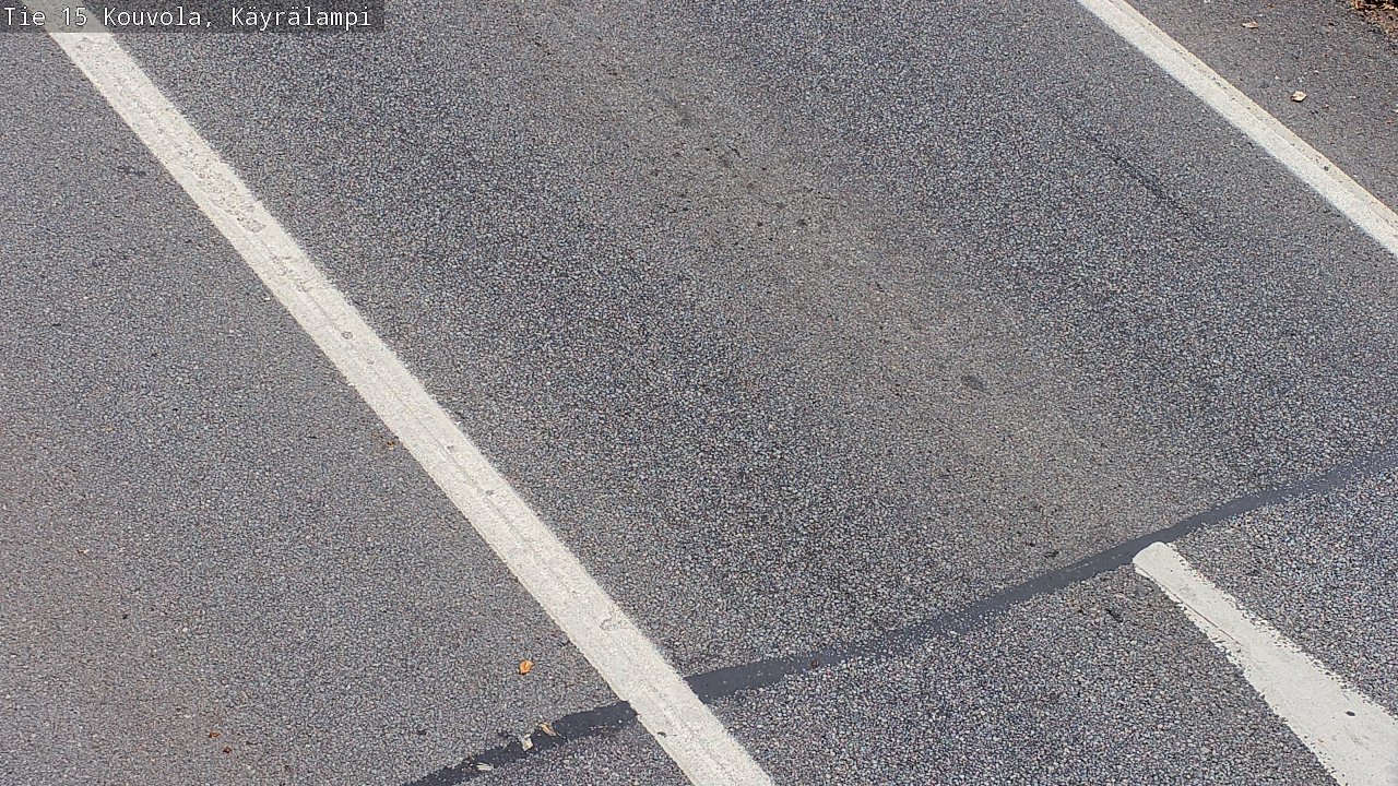 Weather Camera Image Väg 15 Kouvola, Käyrälampi, Kouvola, Kymenlaakso