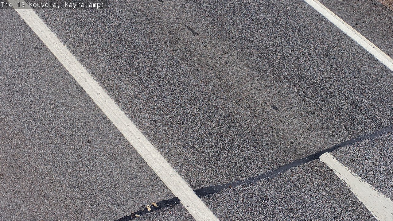 Weather Camera Image Road 15 Kouvola, Käyrälampi, Kouvola, Kymenlaakso