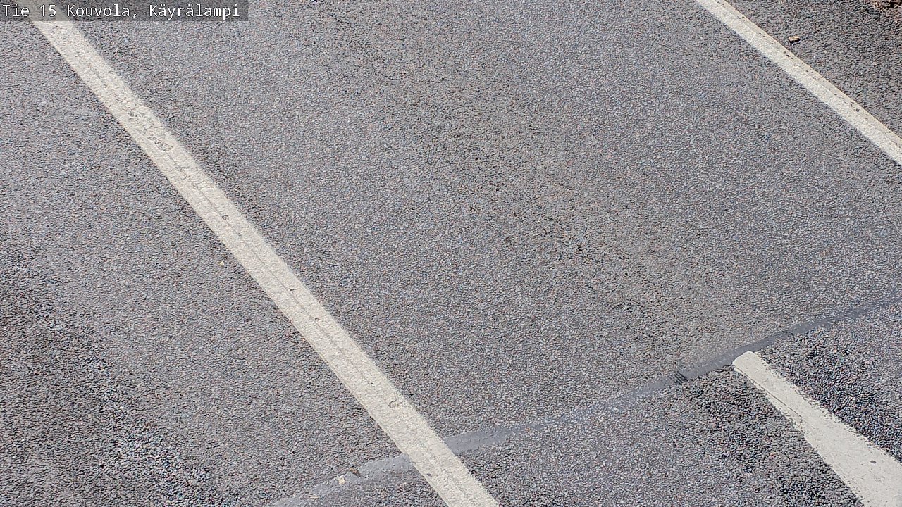 Weather Camera Image Road 15 Kouvola, Käyrälampi, Kouvola, Kymenlaakso