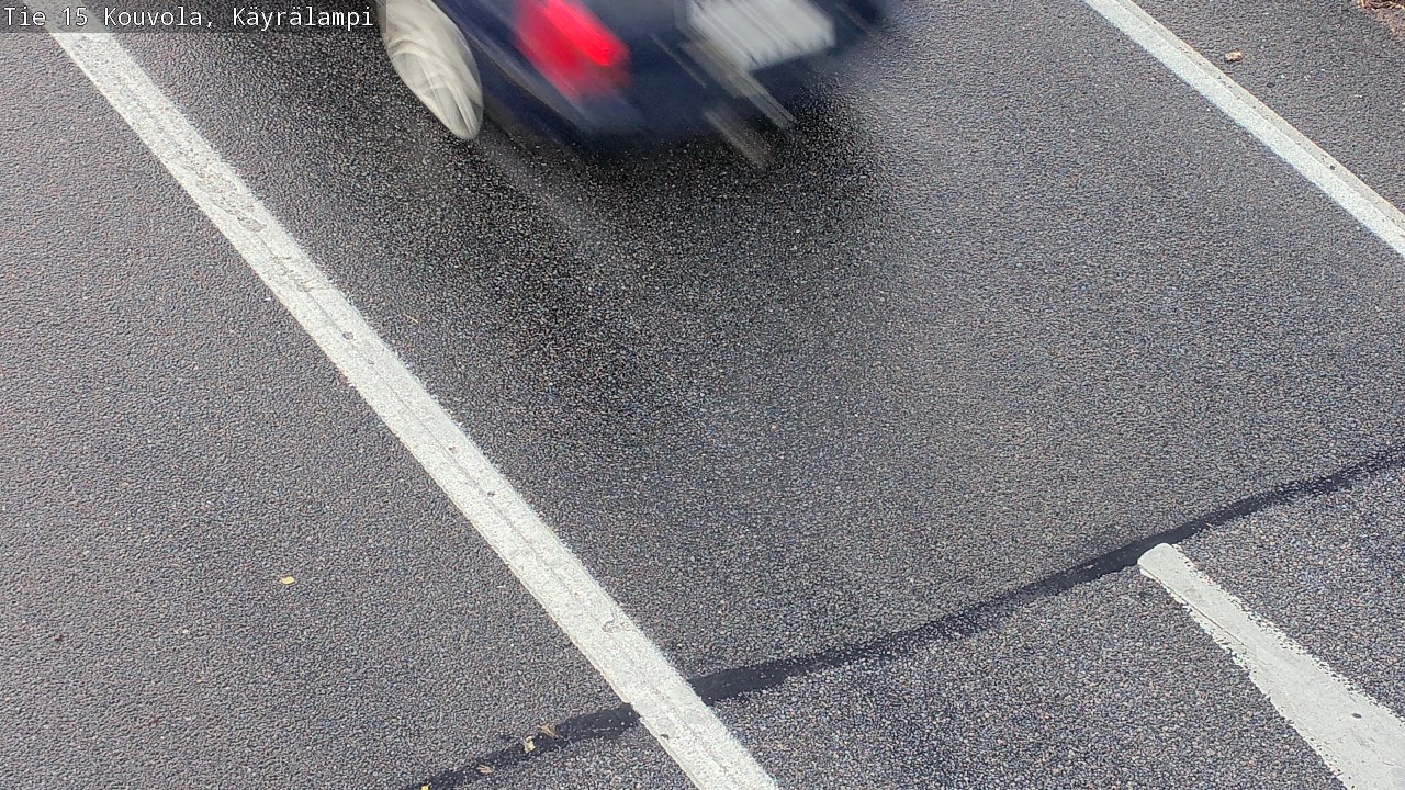 Weather Camera Image Väg 15 Kouvola, Käyrälampi, Kouvola, Kymenlaakso