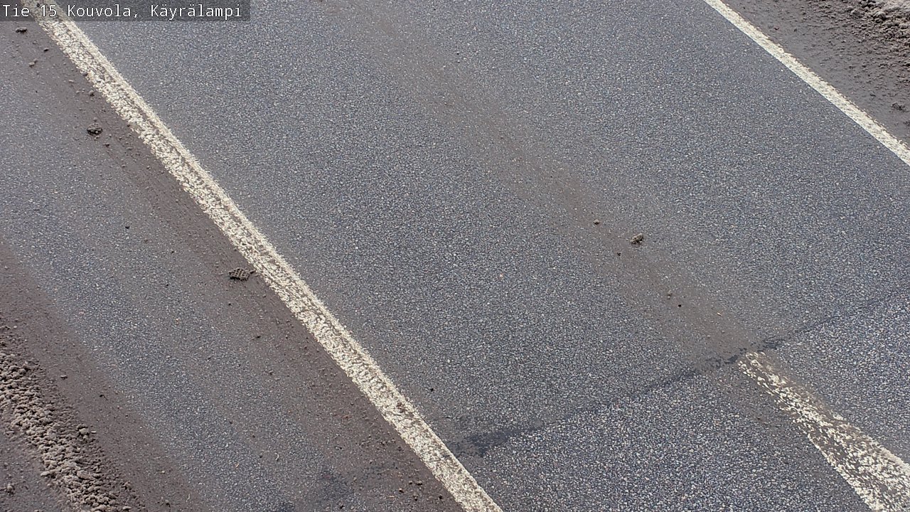 Weather Camera Image Väg 15 Kouvola, Käyrälampi, Kouvola, Kymenlaakso