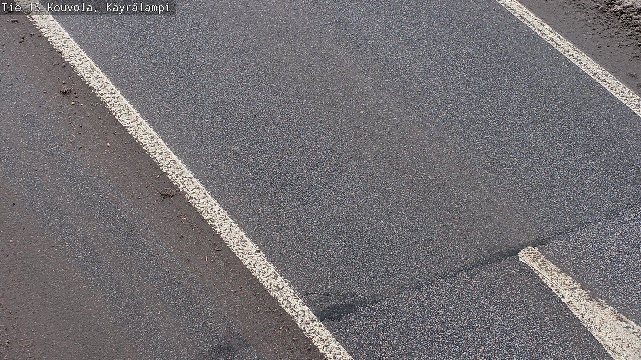 Weather Camera Image Väg 15 Kouvola, Käyrälampi, Kouvola, Kymenlaakso
