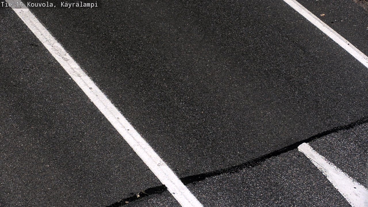 Weather Camera Image Väg 15 Kouvola, Käyrälampi, Kouvola, Kymenlaakso