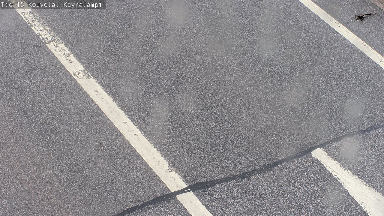 Weather Camera Image Road 15 Kouvola, Käyrälampi, Kouvola, Kymenlaakso