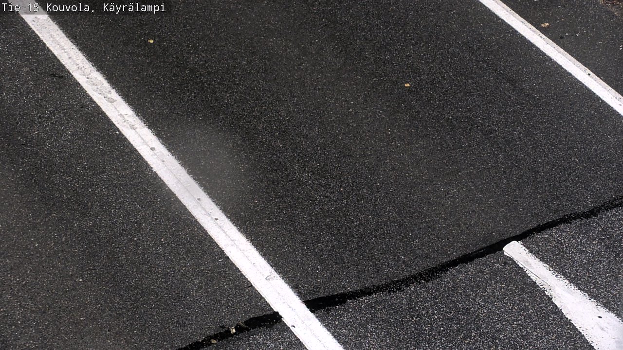 Weather Camera Image Väg 15 Kouvola, Käyrälampi, Kouvola, Kymenlaakso