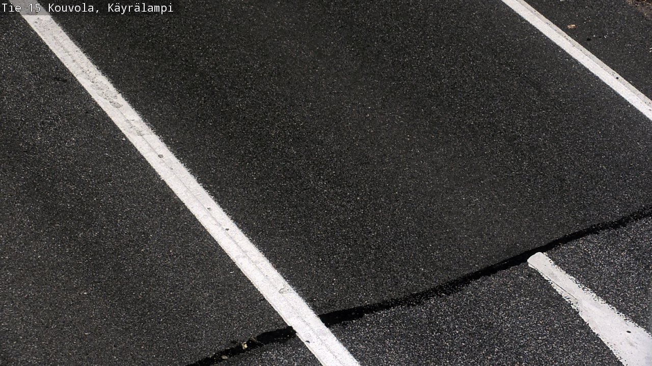Weather Camera Image Väg 15 Kouvola, Käyrälampi, Kouvola, Kymenlaakso