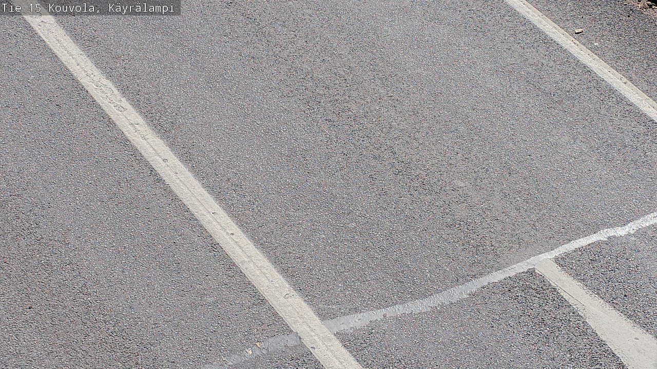 Weather Camera Image Road 15 Kouvola, Käyrälampi, Kouvola, Kymenlaakso