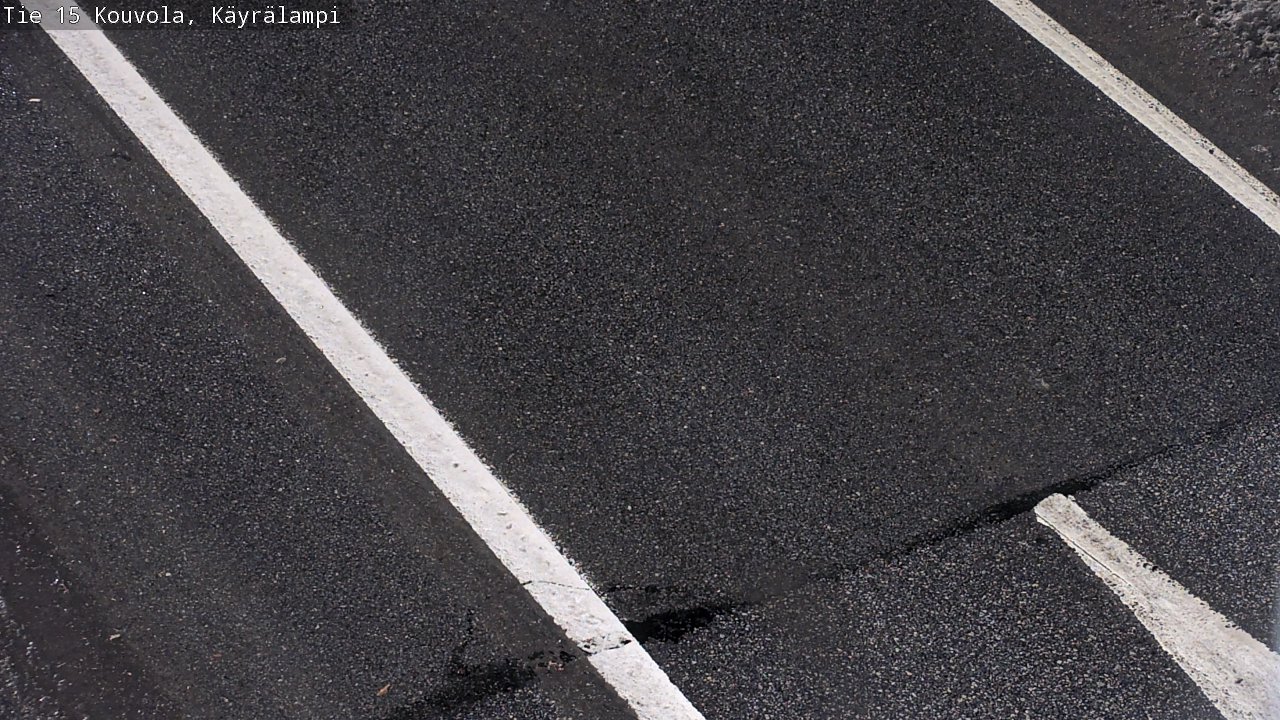Weather Camera Image Väg 15 Kouvola, Käyrälampi, Kouvola, Kymenlaakso