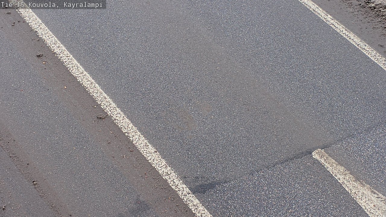 Weather Camera Image Väg 15 Kouvola, Käyrälampi, Kouvola, Kymenlaakso