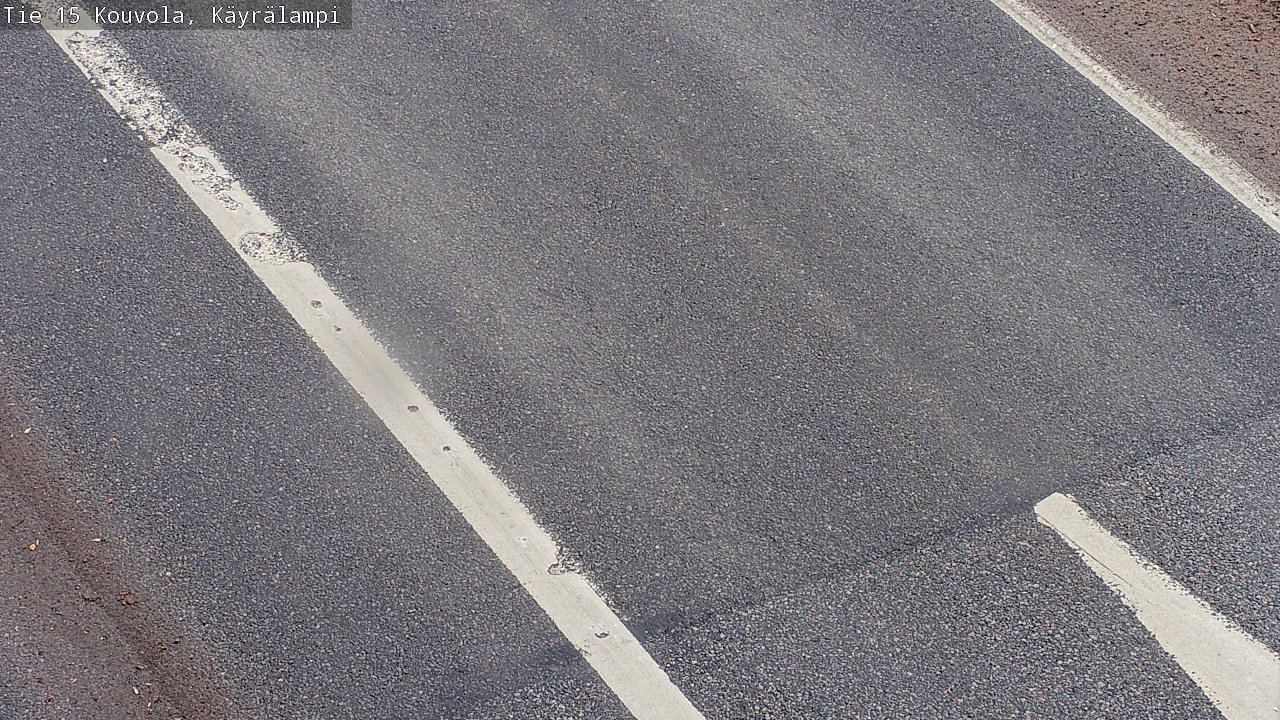 Weather Camera Image Väg 15 Kouvola, Käyrälampi, Kouvola, Kymenlaakso