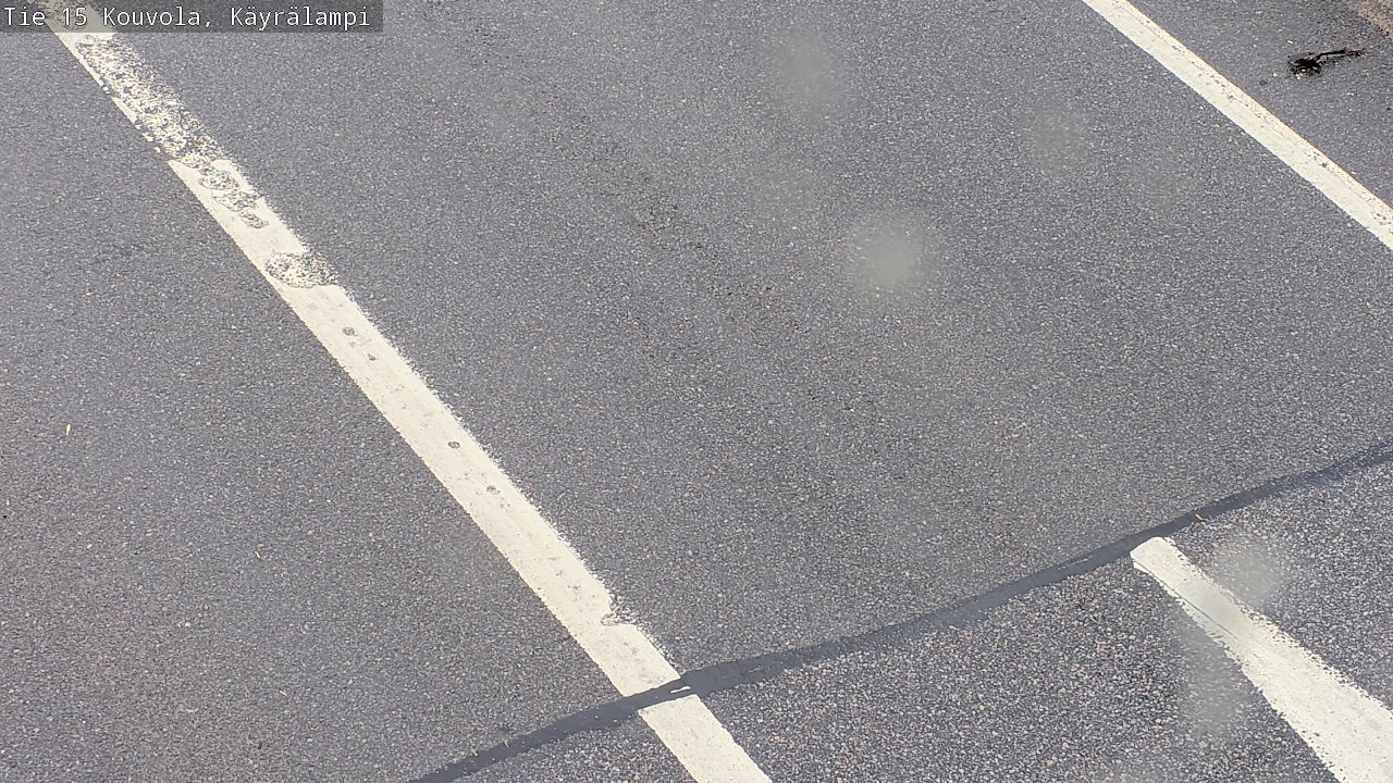 Weather Camera Image Road 15 Kouvola, Käyrälampi, Kouvola, Kymenlaakso