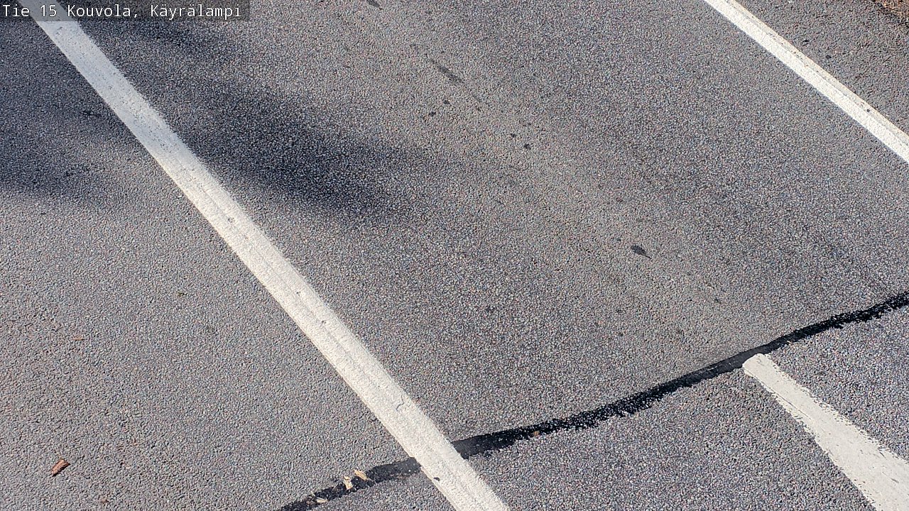 Weather Camera Image Road 15 Kouvola, Käyrälampi, Kouvola, Kymenlaakso