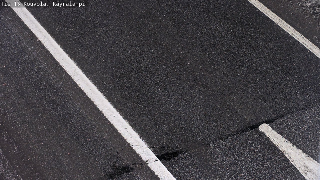 Weather Camera Image Väg 15 Kouvola, Käyrälampi, Kouvola, Kymenlaakso