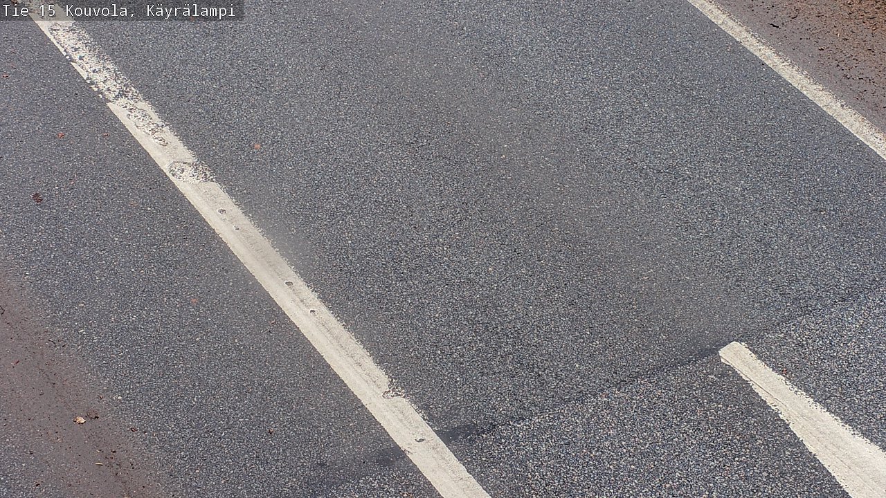 Weather Camera Image Väg 15 Kouvola, Käyrälampi, Kouvola, Kymenlaakso