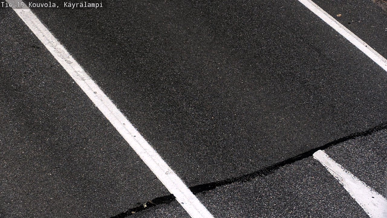 Weather Camera Image Väg 15 Kouvola, Käyrälampi, Kouvola, Kymenlaakso