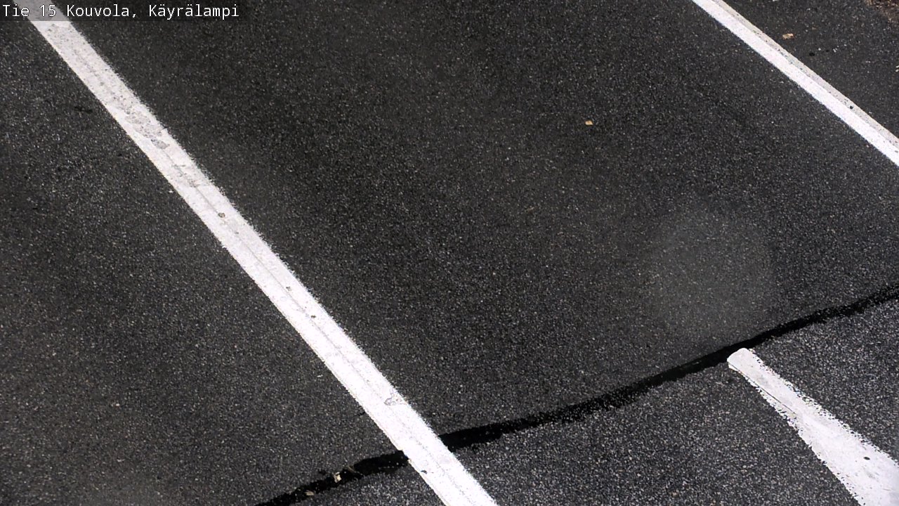 Weather Camera Image Väg 15 Kouvola, Käyrälampi, Kouvola, Kymenlaakso