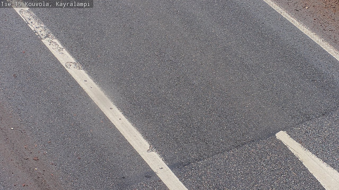Weather Camera Image Väg 15 Kouvola, Käyrälampi, Kouvola, Kymenlaakso