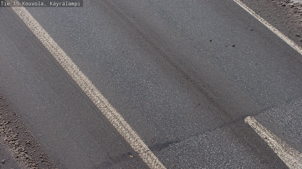 Weather Camera Image Väg 15 Kouvola, Käyrälampi, Kouvola, Kymenlaakso